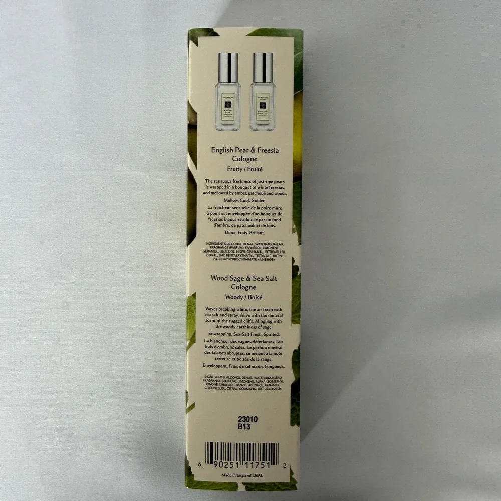 Jo Malone London Travel Cologne Duo English Pear & Freesia Wood Sage & Sea Salt - Picture 3 of 3